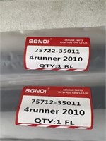 2010 4Runner trim seal kit