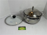 Cooks Stainless steel Pot With Lid
