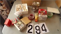 Box of Christmas Items