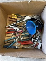 Large assortment of hand tools