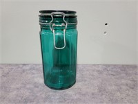 Teal canister