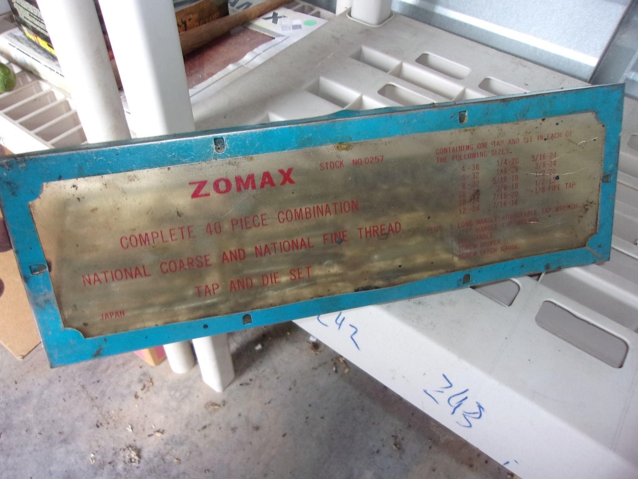 zomax tap and die tools