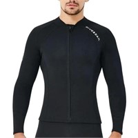 2mm Neoprene Diving Top with Zipper - TAGS ON!