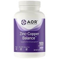 AOR Zinc-Copper Balance (100 caps), exp. 10/25