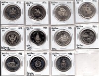 1975-1985 Set of Halifax NS Trade Dollar Tokens