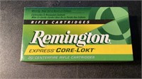 Remington Express Core-Lokt
20 Centerfire Rifle
