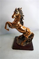 Copper Plated Stallion 14"T