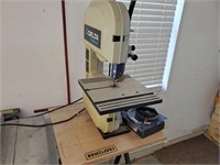 Working Delta bandsaw and craftsman work table