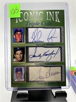 NOLAN RYAN, KOUFAX, SEAVER BASEBALL CARD