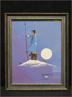 Robert Redbird Original Art Kiowa 1972