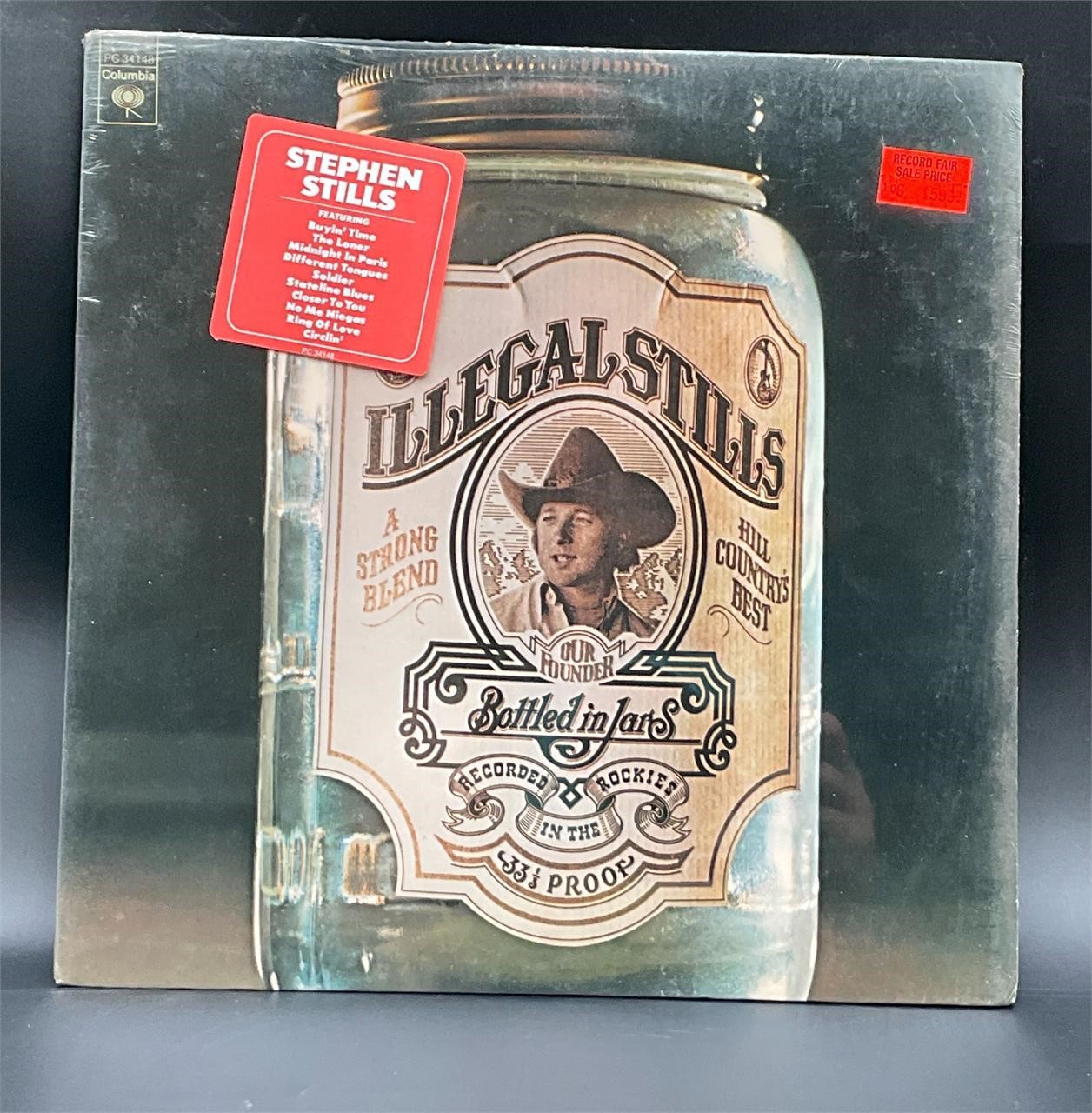 1976 Sealed Stephen Stills "Illegal Stills" LP