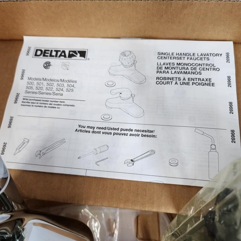 Delta Lavatory Faucet  NIB