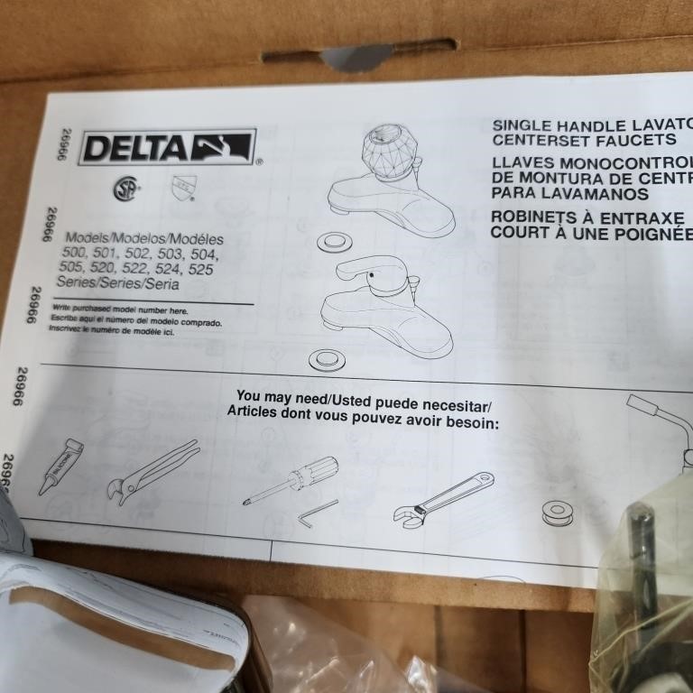 Delta Lavatory Faucet  NIB