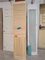 36"×78" BiFold Wooden Door