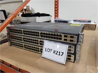 CISCO SYSTEMS CATALYST 3750 SERIES (SEE DESC.)