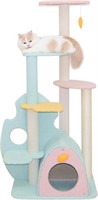Cat Tree Tower for Indoor Cats- Mocate 55'