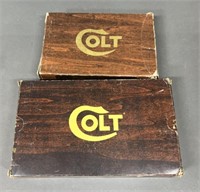 2 - Colt Revolver Boxes