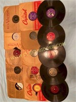 Assorted 78 Vinyl Records