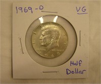 1969-D Half Dollar