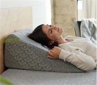 Brentwood Home Wedge Pillow with Gel Memory Foam