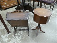 2 ANTIQUE SEWING CABINETS
