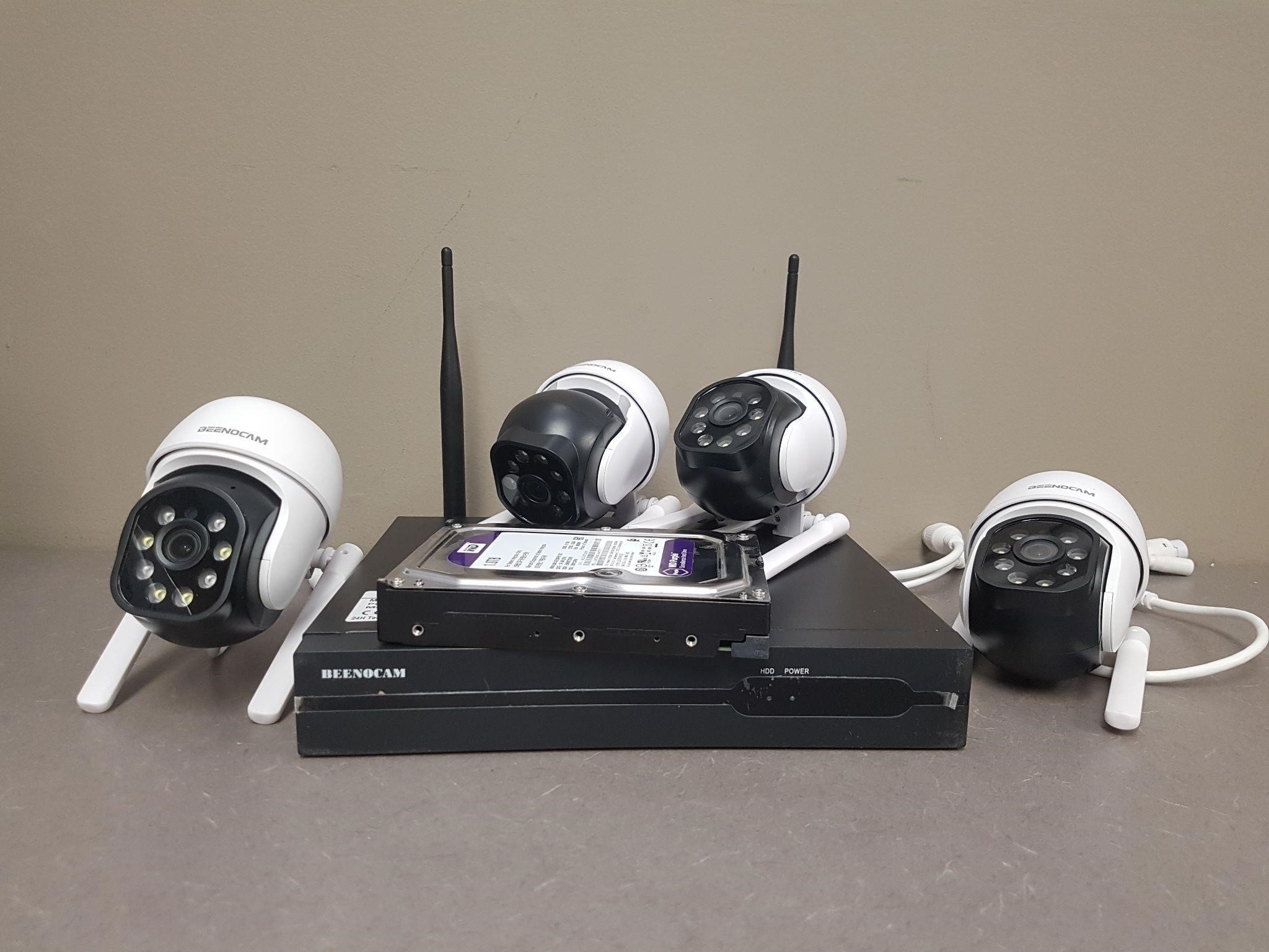 8 Channel WIFI NVR Kits with 4 Cameras + 1TB HDD