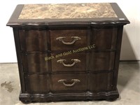 36 Inch 3 Drawer Small Chest