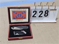 Confederate Knife & Lighter Set