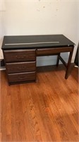 Vintage 4 drawer desk