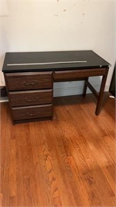 Vintage 4 drawer desk