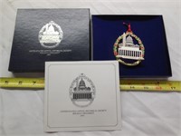 US Capitol Historical Society Ornament 1994