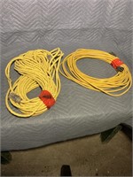 2 approximately 100 foot extension cords