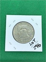 1954-P Franklin Silver Half Dollar