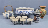 10pc. incl. Japanese Tea Set