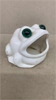 Frog scouring pad holder