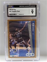 1992-93 Fleer Shaquille O'Neal RC #401 CGC 9 Mint