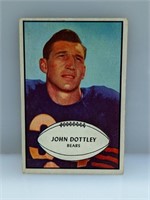 1953 Bowman #2 John Dottley "Chicago Bears"