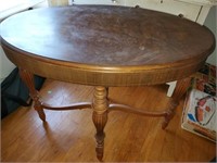 1930's Oval nightstand/table