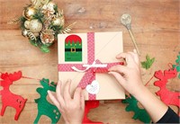 276Pcs Christmas Gift Tags Stickers