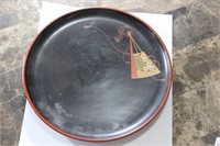 A Vintage Japanese Lacquer Tray/Plate