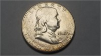 1949 S Franklin Half Dollar Very High Grade