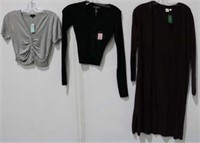 Lot of 3 Assorted Ladies Tops/Sweaters Sz S - NWT