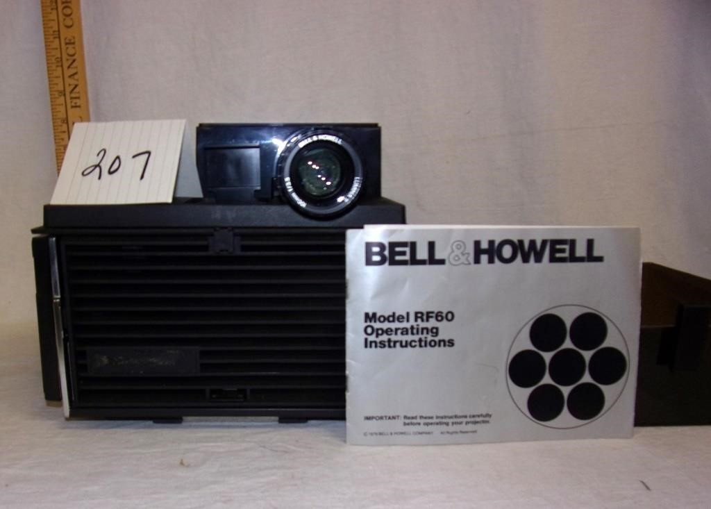 bell & howell slide projector