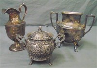 Silver and Silver Plate Lot.