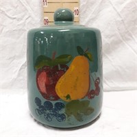 Antique Hand Painted Cookie Jar