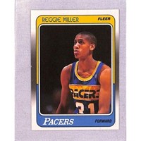 1988 Fleer Basketball Reggie Miller Rookie