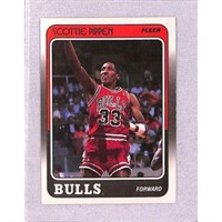 1988 Fleer Basketball Scottie Pippen Rookie