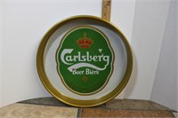 Early "Carlsberg" Beer Tray Advertisement