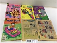 Lot of 6 Vintage Comic Books- 3 GOLD KEY