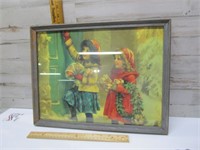 CUTE CHILDRENS LITHOGRAPH PICTURE